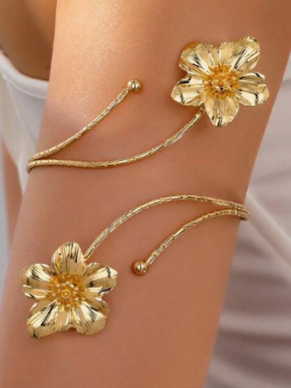 gold arm cuff